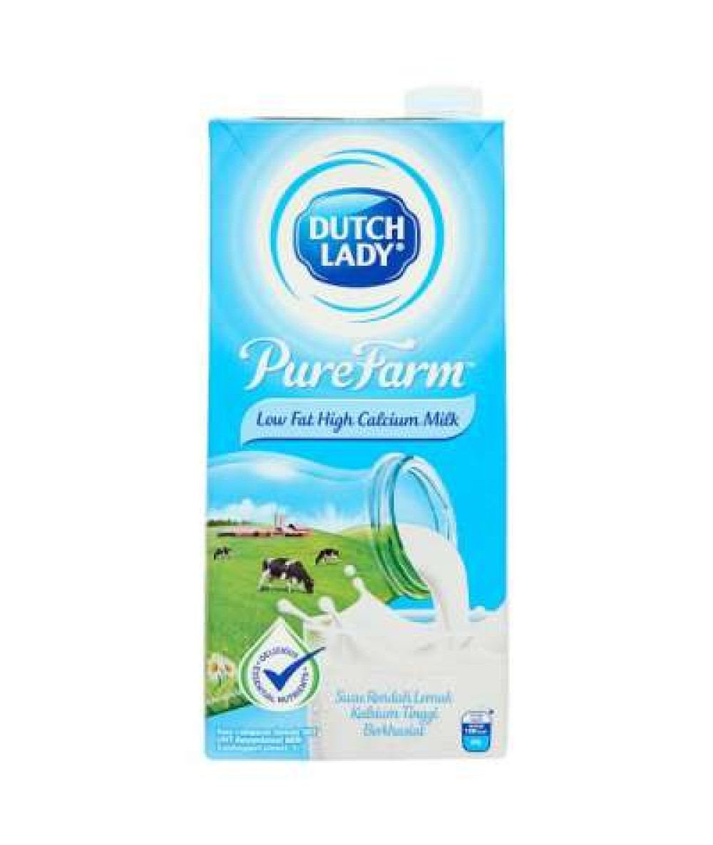 DL PURE FARM UHT LOW FAT HIGH CALC MILK 1L