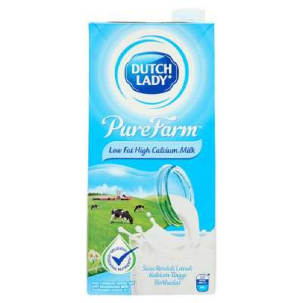 DL PURE FARM UHT LOW FAT HIGH CALC MILK 1L