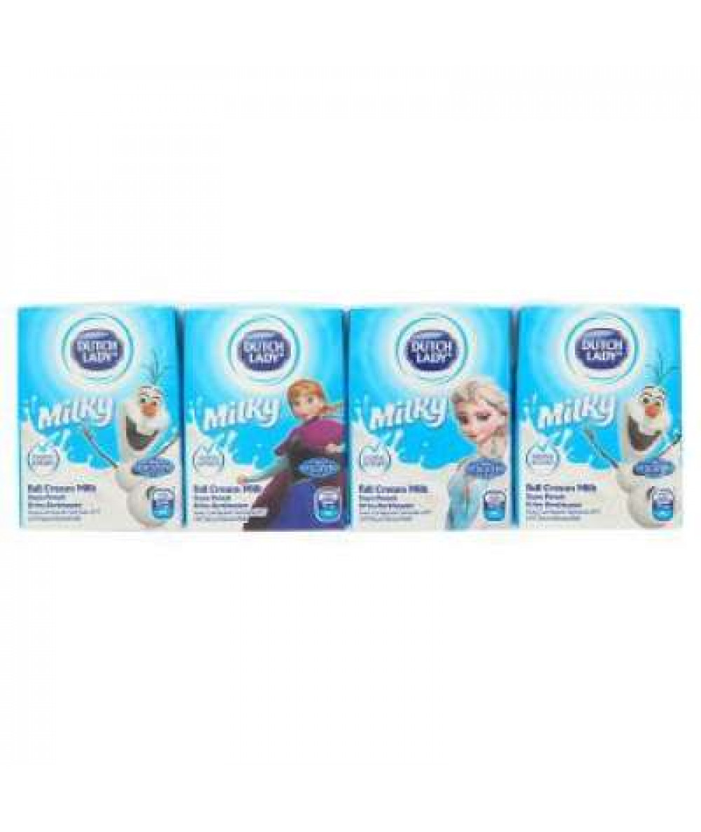 DUTCH LADY FROZEN UHT FULL CREAM MILK 125MLX4