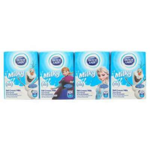 DUTCH LADY FROZEN UHT FULL CREAM MILK 125MLX4