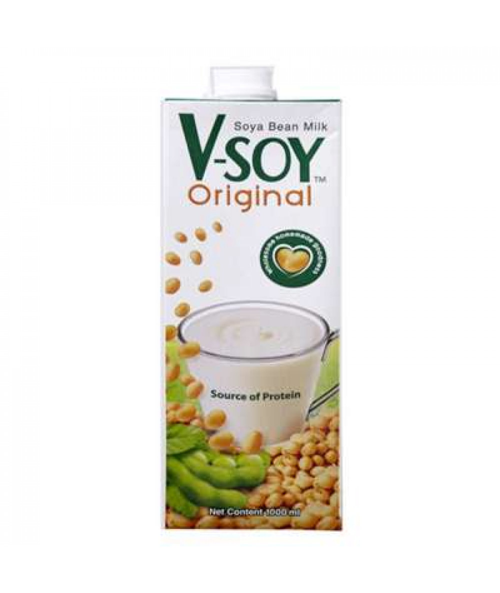 V-SOY ORIGINAL SOYA BEAN MILK 1L