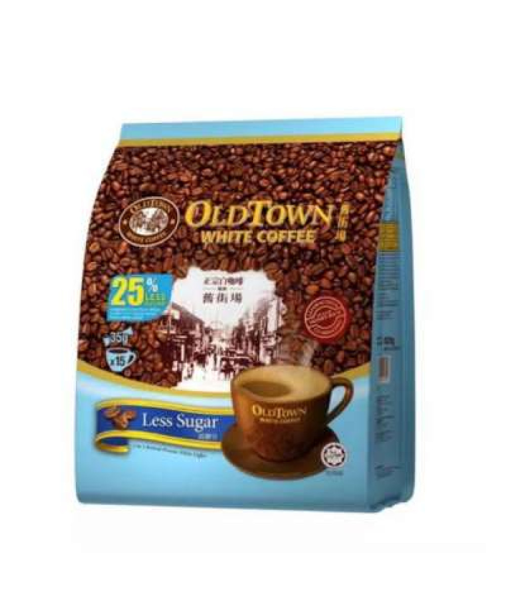 OLDTOWN WHITE COFFEE 3IN1 LESS SUGAR 35GX15