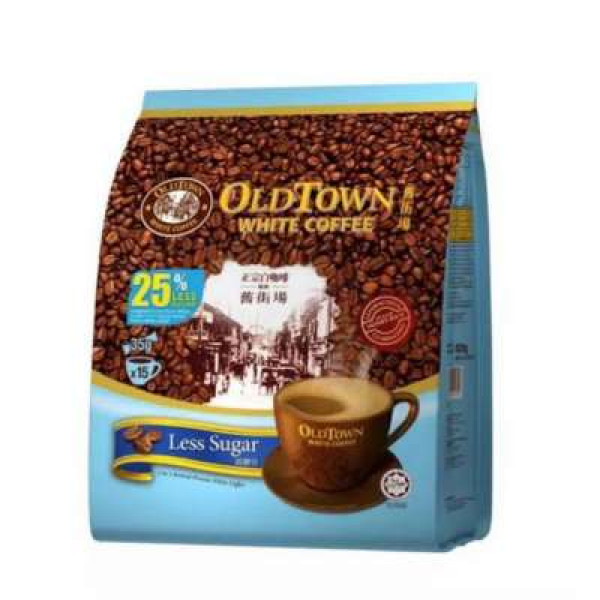 OLDTOWN WHITE COFFEE 3IN1 LESS SUGAR 35GX15