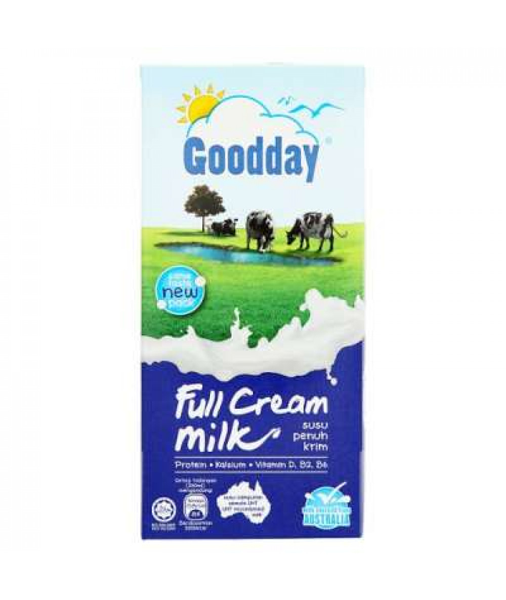 GOODDAY UHT FULL CREAM MILK 1L