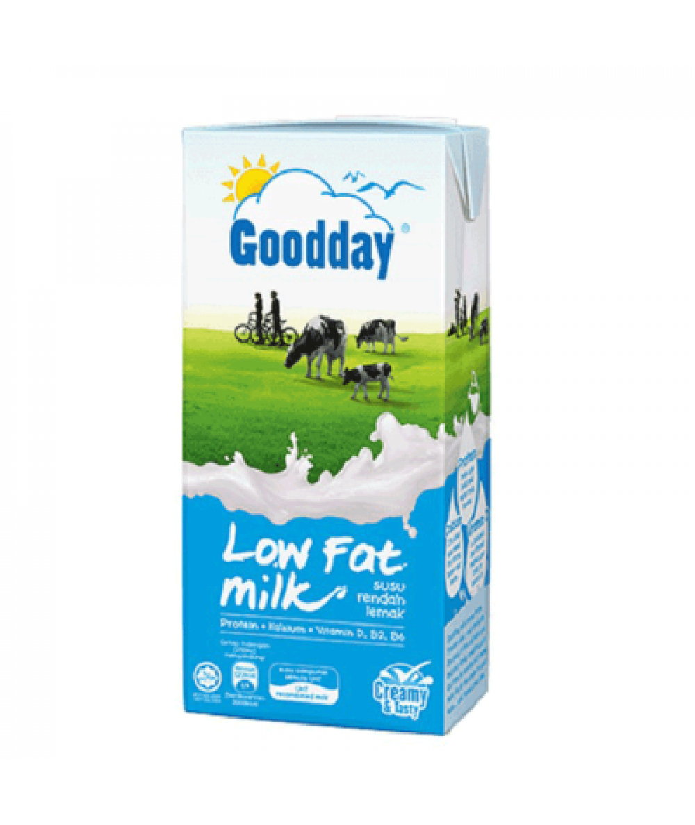 GOODDAY UHT LOW FAT MILK 1L