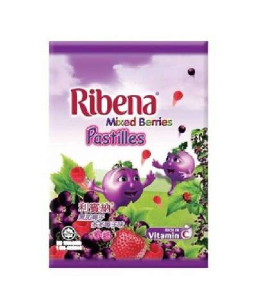 RIBENA PASTILLES MIXED BERRIES 10G