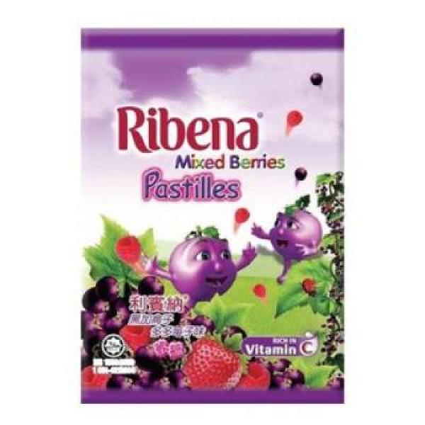 RIBENA PASTILLES MIXED BERRIES 10G