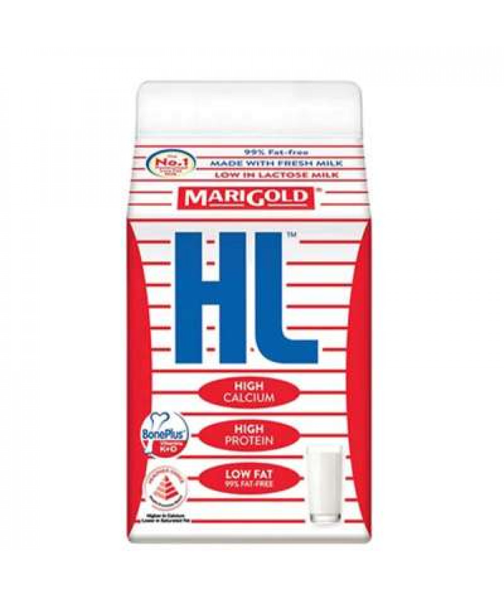 MARIGOLD HL MILK PLAIN 200ML