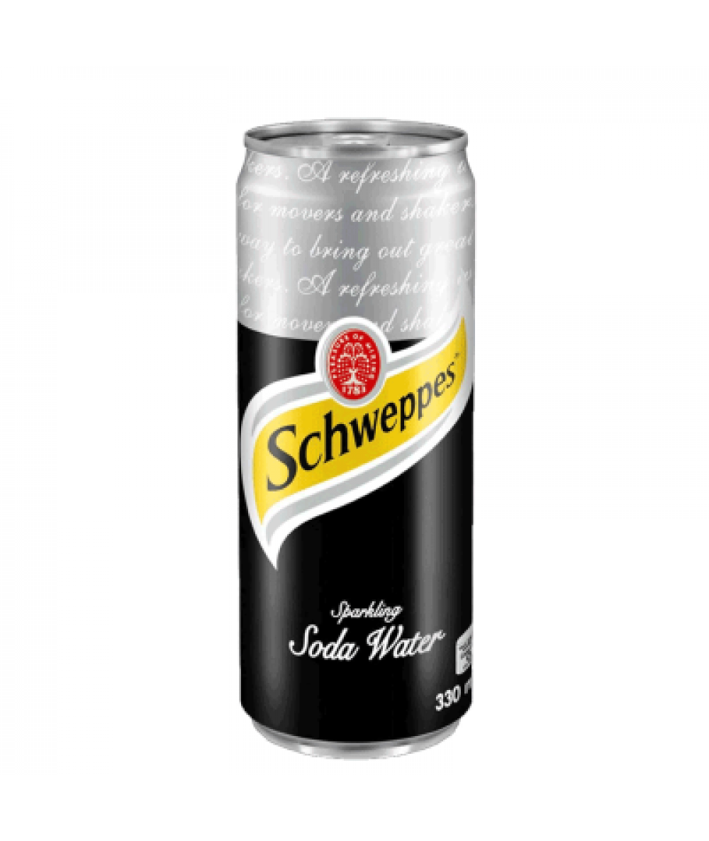 SCHWEPPES SODA WATER 320ML 