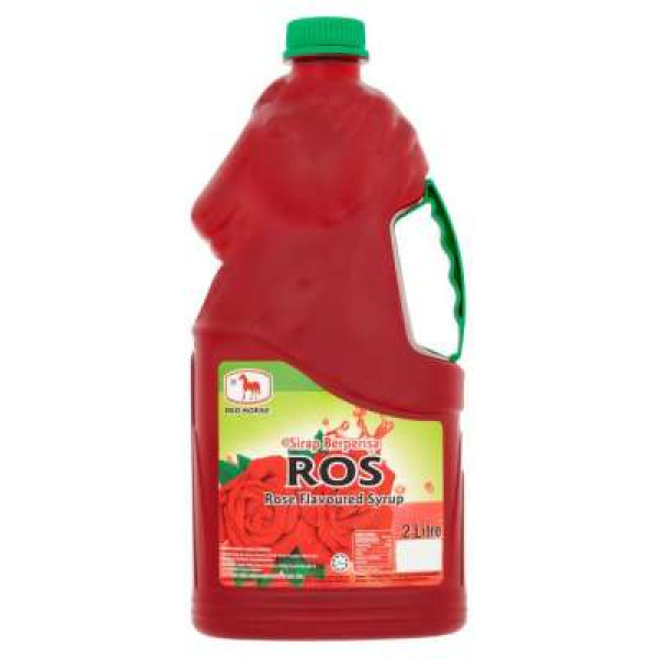 RED HORSE SYRUP ROSE 2L