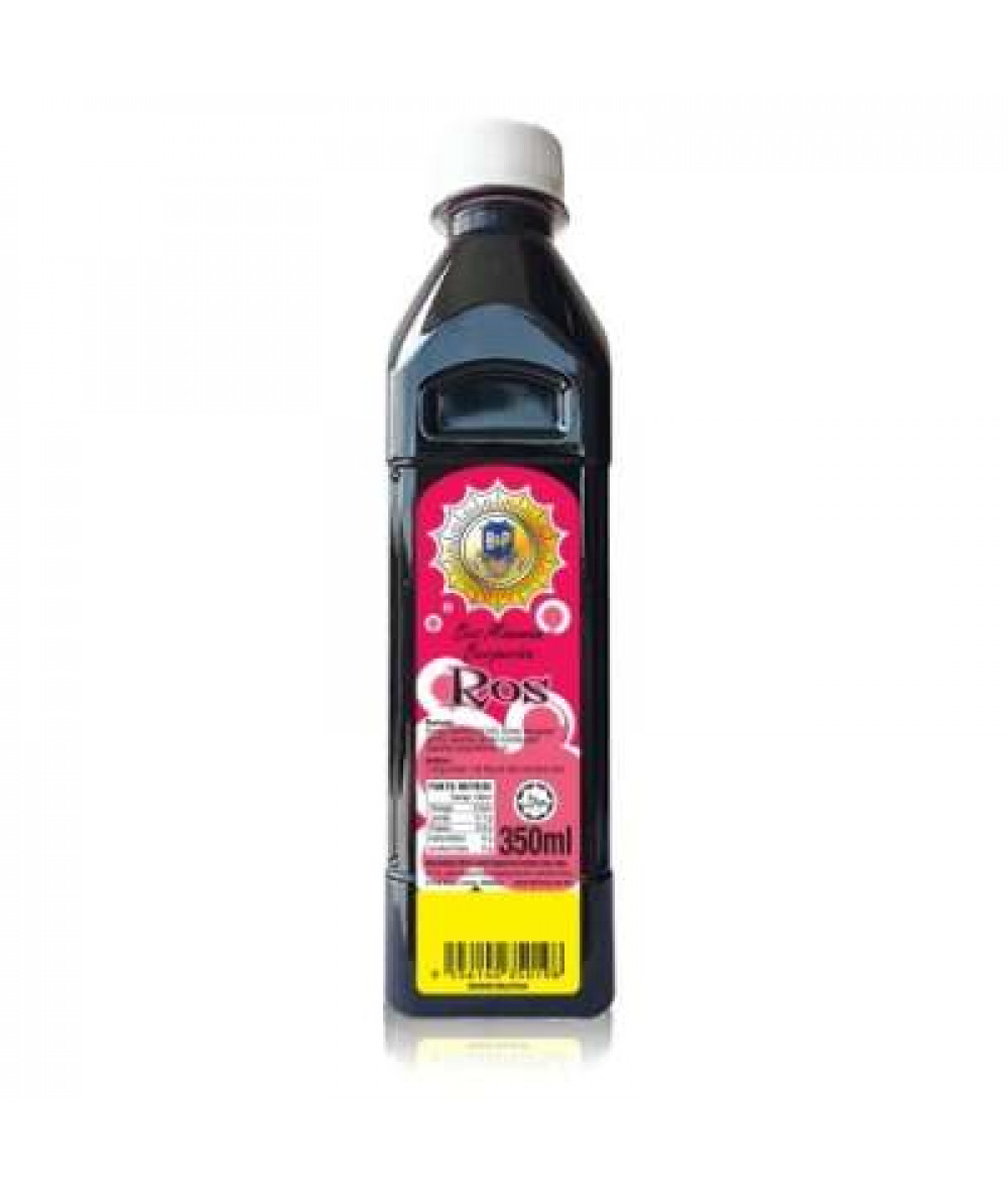 B&P FLAVOR CORDIAL ROSE 350ML