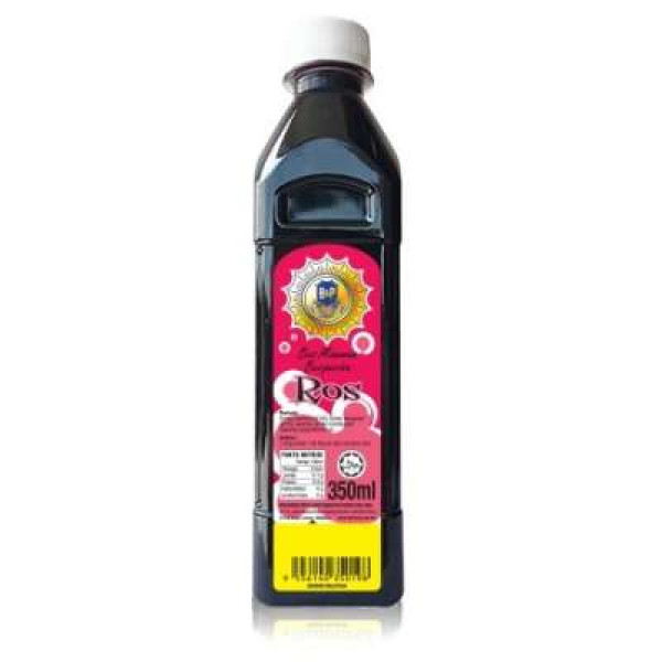 B&P FLAVOR CORDIAL ROSE 350ML