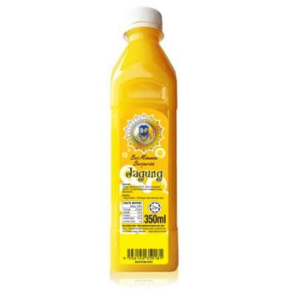 B&P FLAVOR CORDIAL JAGUNG 350ML 