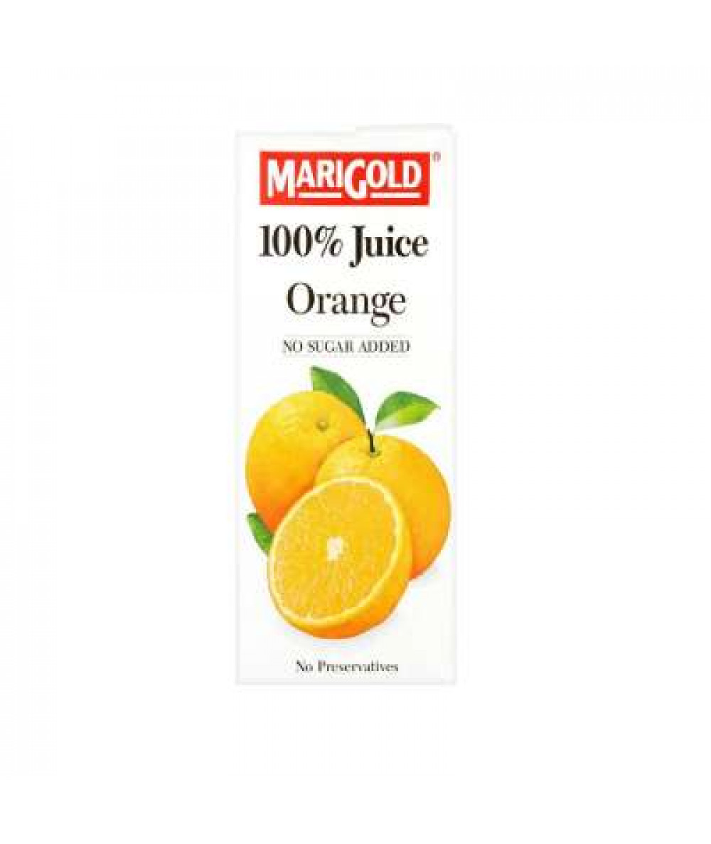 MARIGOLD 100% JUICE ORANGE 1L