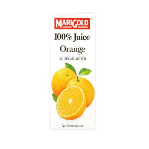 MARIGOLD 100% JUICE ORANGE 1L