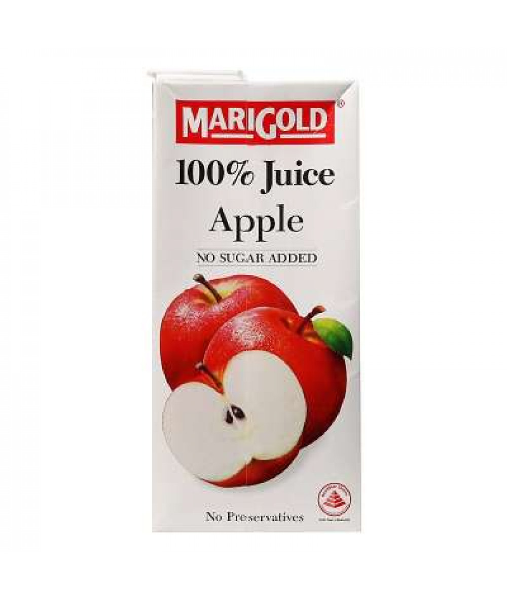 MARIGOLD 100% JUICE APPLE 1L