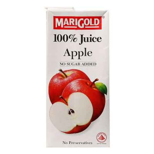 MARIGOLD 100% JUICE APPLE 1L