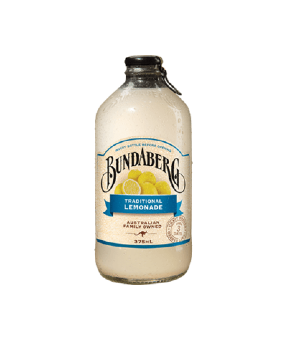 BUNDABERG TRADITIONAL LEMONADE 375ML