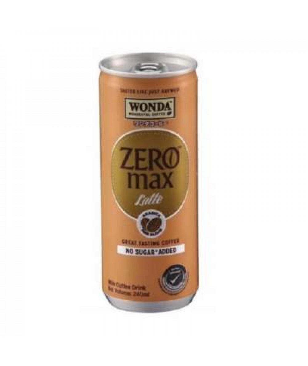 WONDA ZERO MAX LATTE 340ML