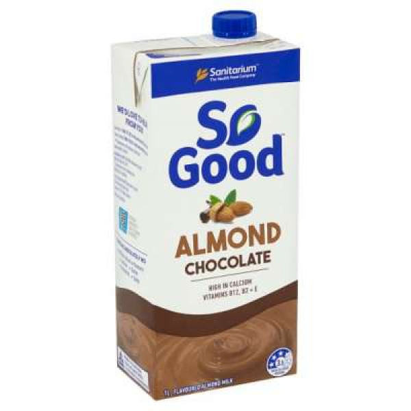 SANITARIUM SO GOOD ALMOND CHOCOLATE MILK 1L