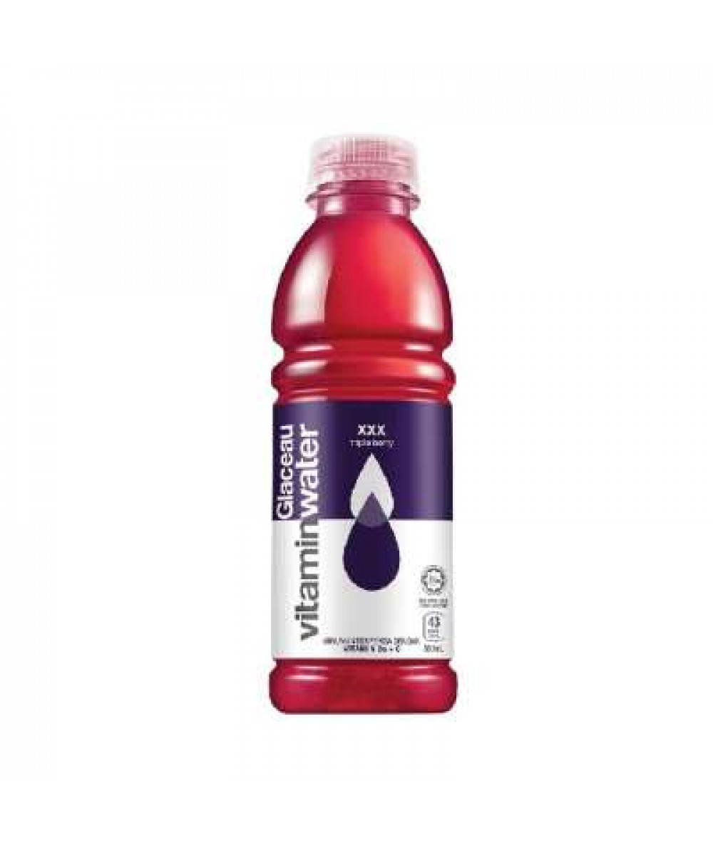 GLACEAU VITAMIN WATER XXX TRIPLE BERRY 500ML