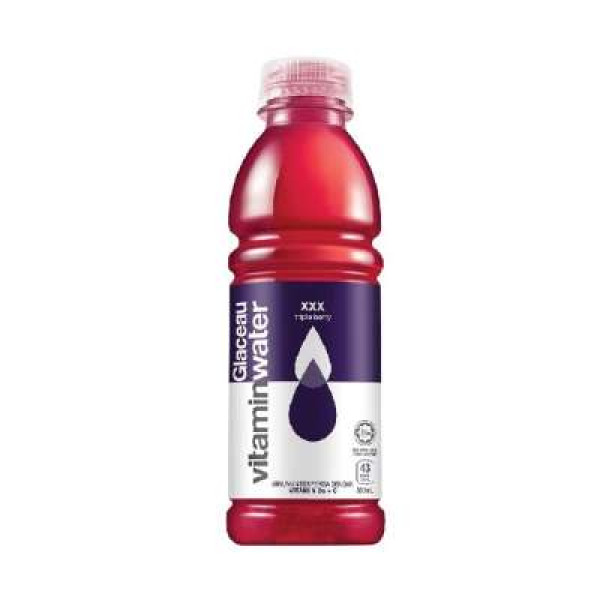 GLACEAU VITAMIN WATER XXX TRIPLE BERRY 500ML