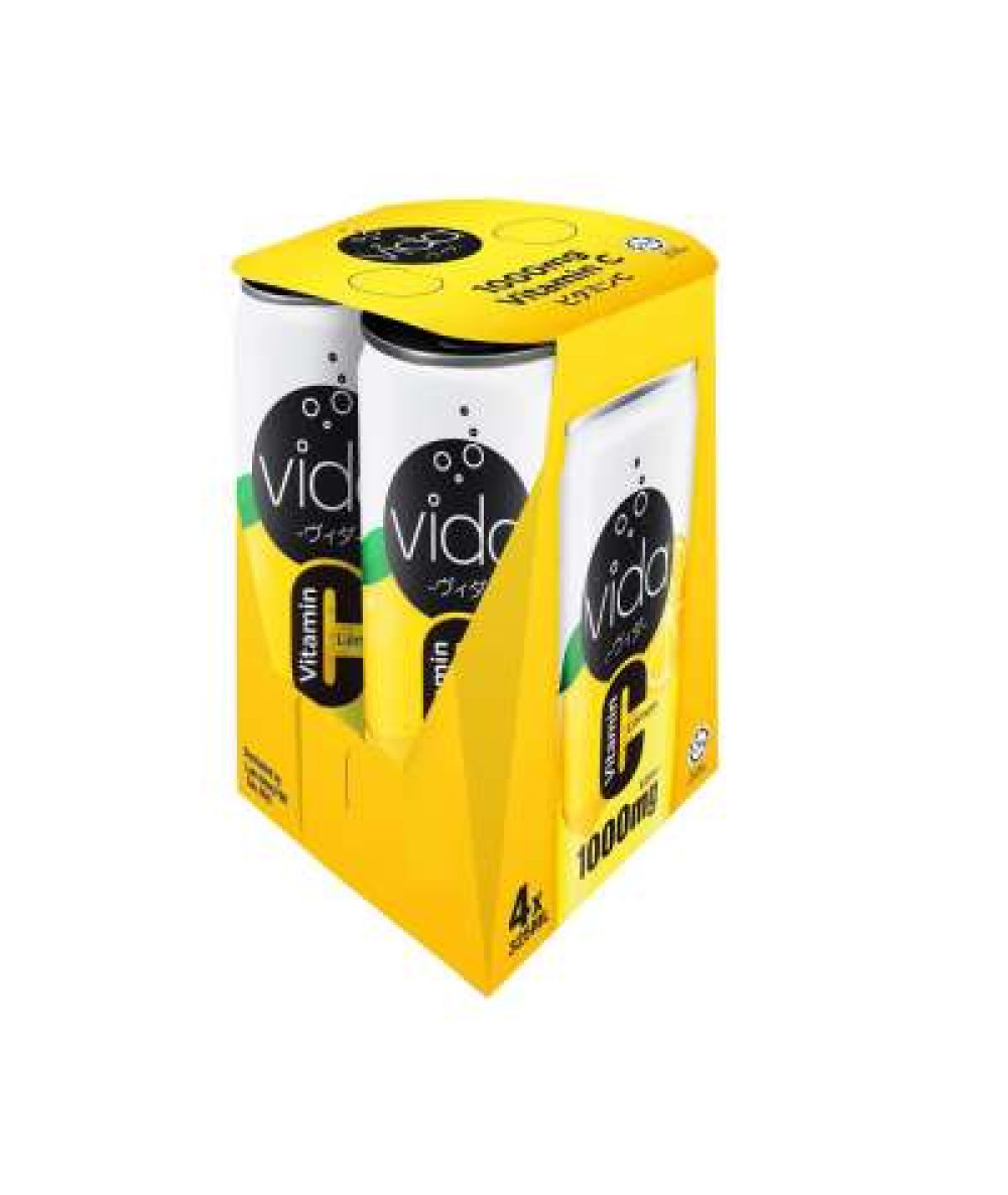 VIDA C LEMON 325ML X4