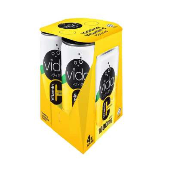 VIDA C LEMON 325ML X4