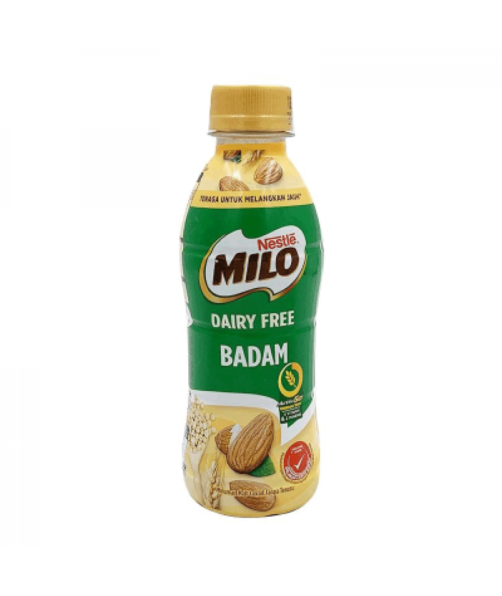 NESTLE MILO DAIRY FREE ALMOND CHOC MALTDRINK 225ML