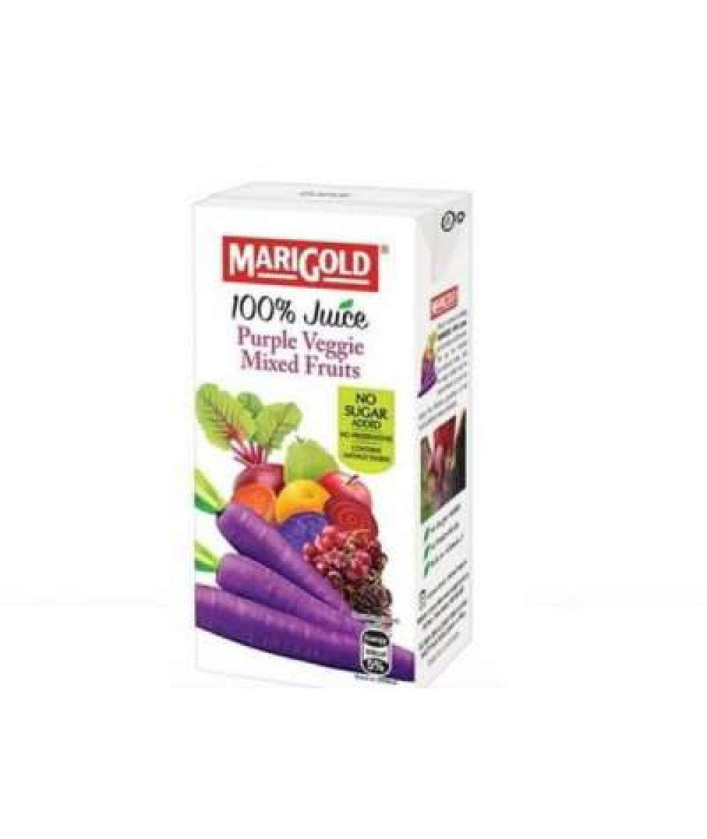 MARIGOLD 100% JUICE PURPLE VEGGIE 1L