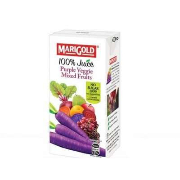 MARIGOLD 100% JUICE PURPLE VEGGIE 1L