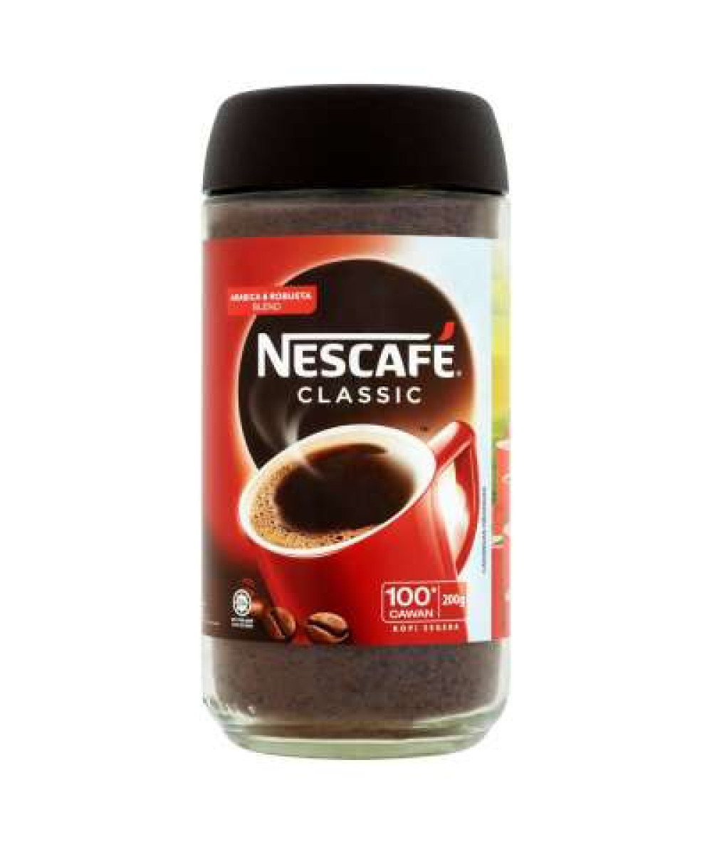 NESCAFE CLASSIC JAR 200G (NR)