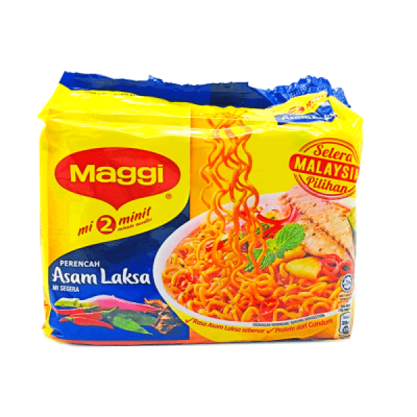 MAGGI 2-MINN ASAM LAKSA 78GX5  (NR) 