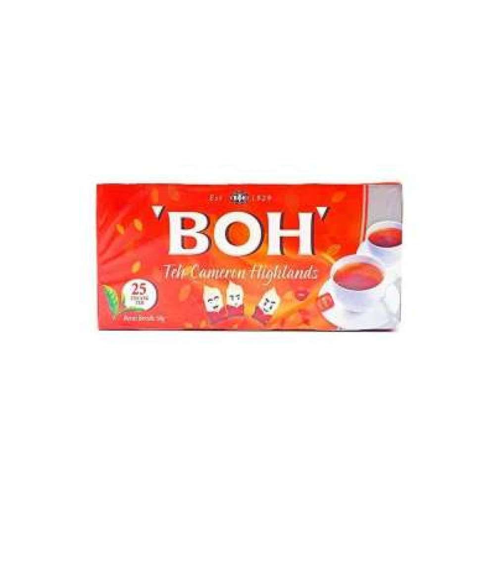 BOH CAMERON HIGHLANDS TEA BAGS 2GX25S