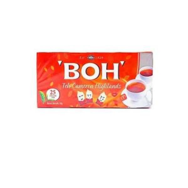 BOH CAMERON HIGHLANDS TEA BAGS 2GX25S