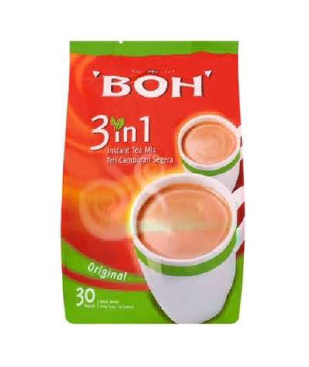 BOH 3IN1 INSTANT TEA MIX ORIGINAL 20GX30S