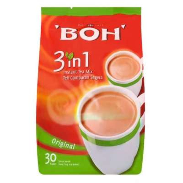 BOH 3IN1 INSTANT TEA MIX ORIGINAL 20GX30S