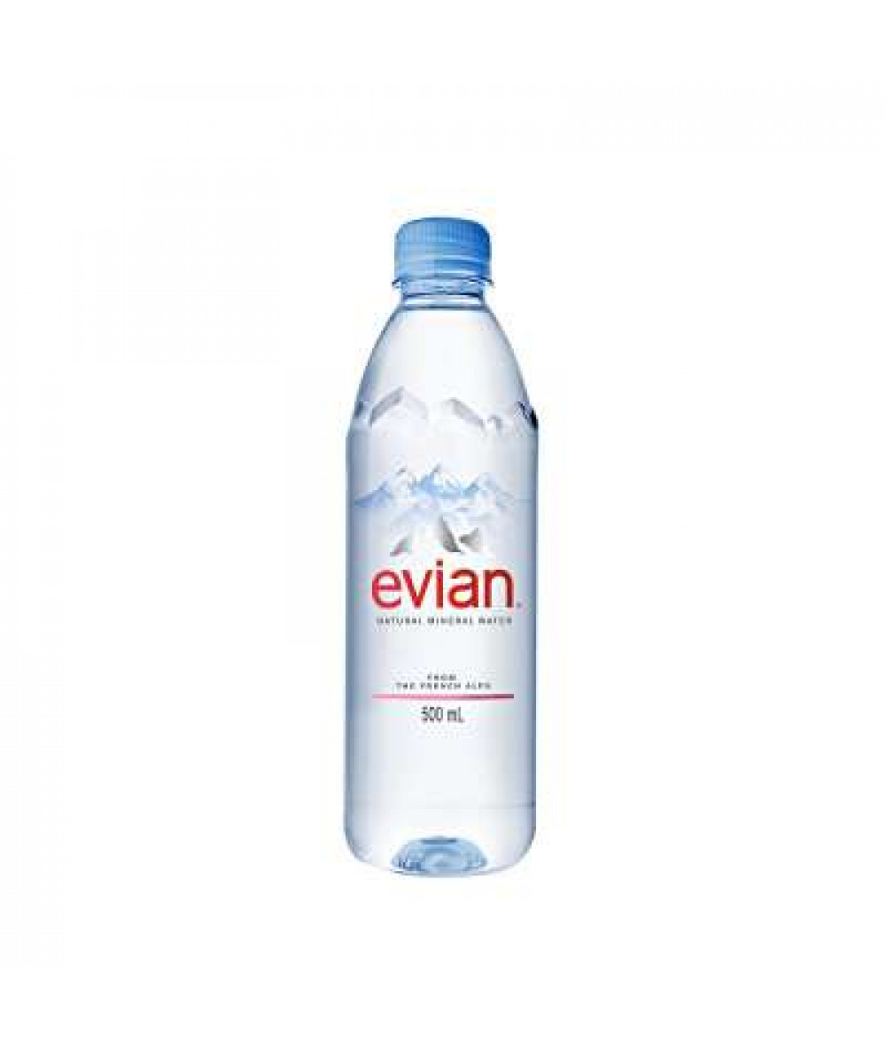 EVIAN MINERAL WATER 500ML 