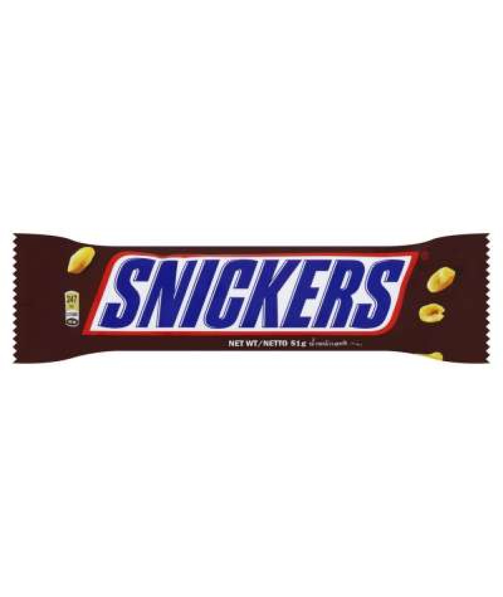 SNICKERS PEANUT SINGLE 51G