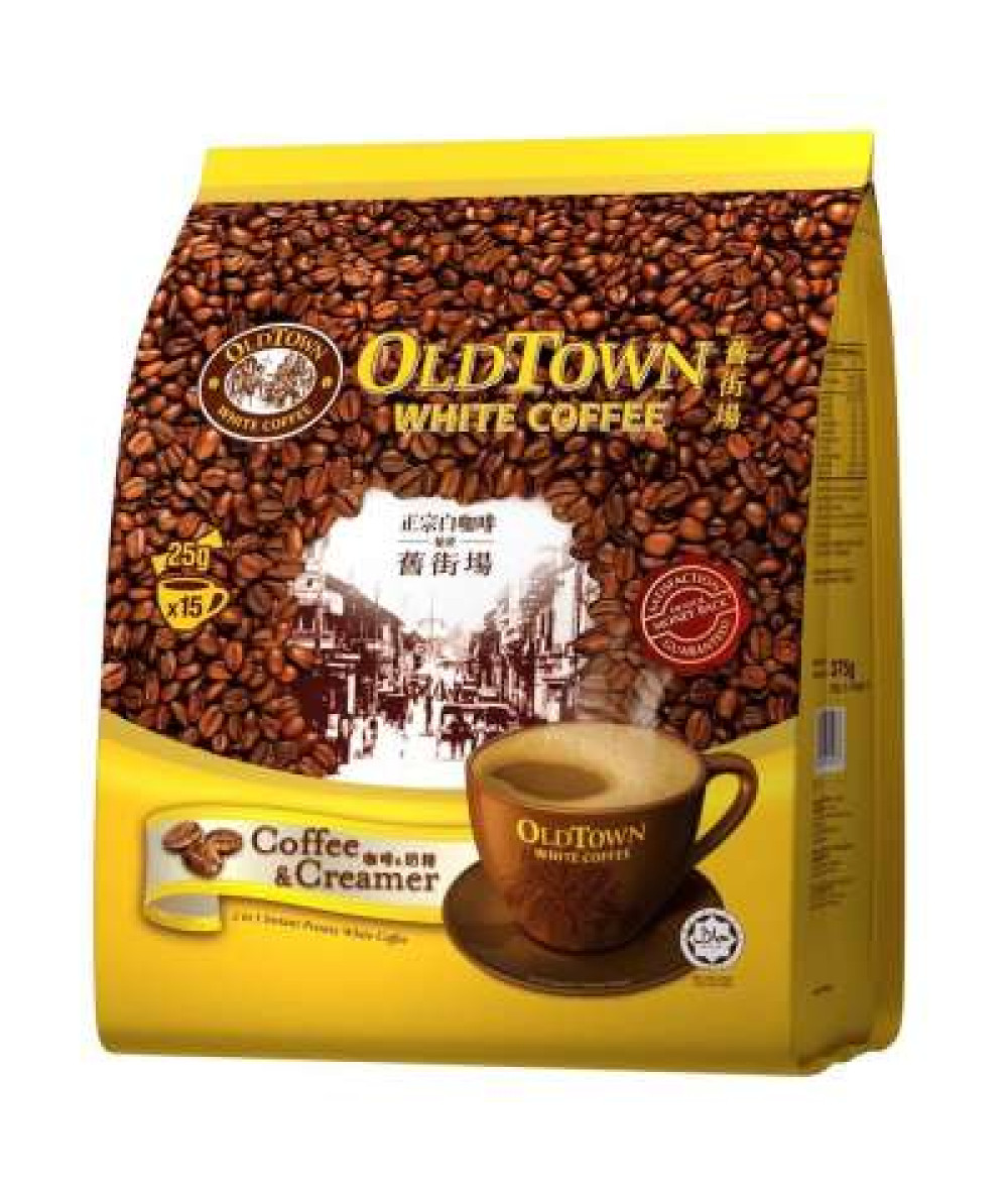 OLDTOWN WHITE COFFEE 2IN1 COFFEE&CREAMER 25GX15