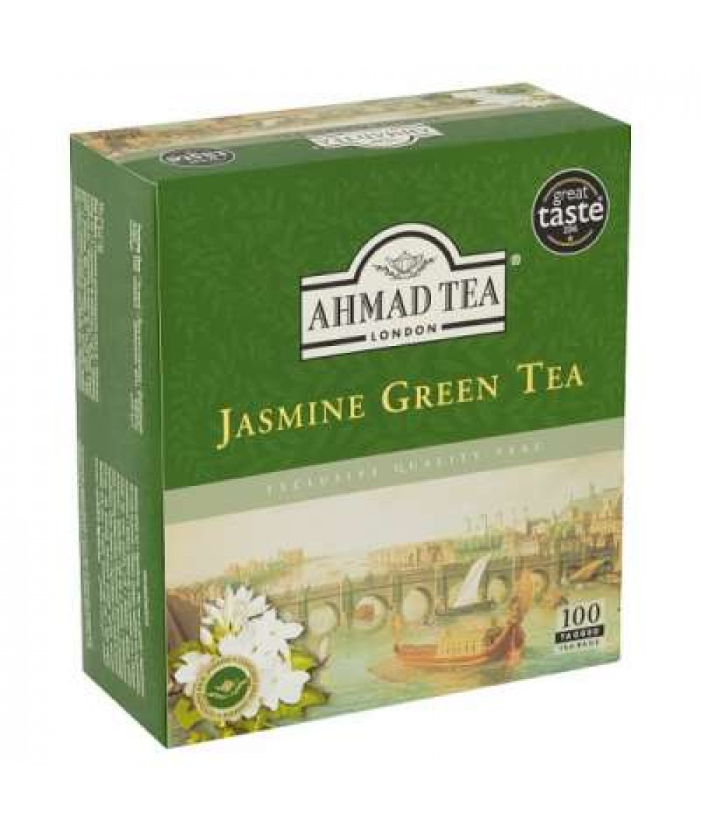 AHMAD TEA JASMINE GREEN TEA 100TB 