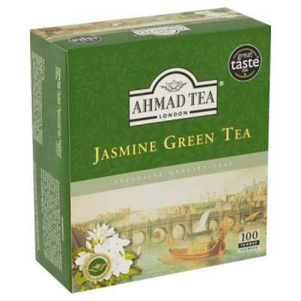 AHMAD TEA JASMINE GREEN TEA 100TB 