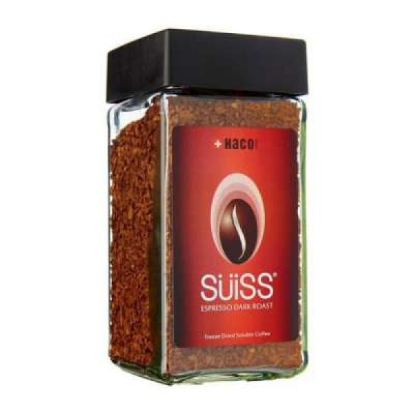 HACO SUISS ESPRESSO DARK ROAST COFFEE 100G