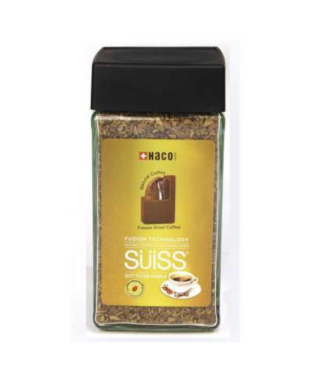 HACO SUISS BEST FUSION ARABICA COFFEE 100G