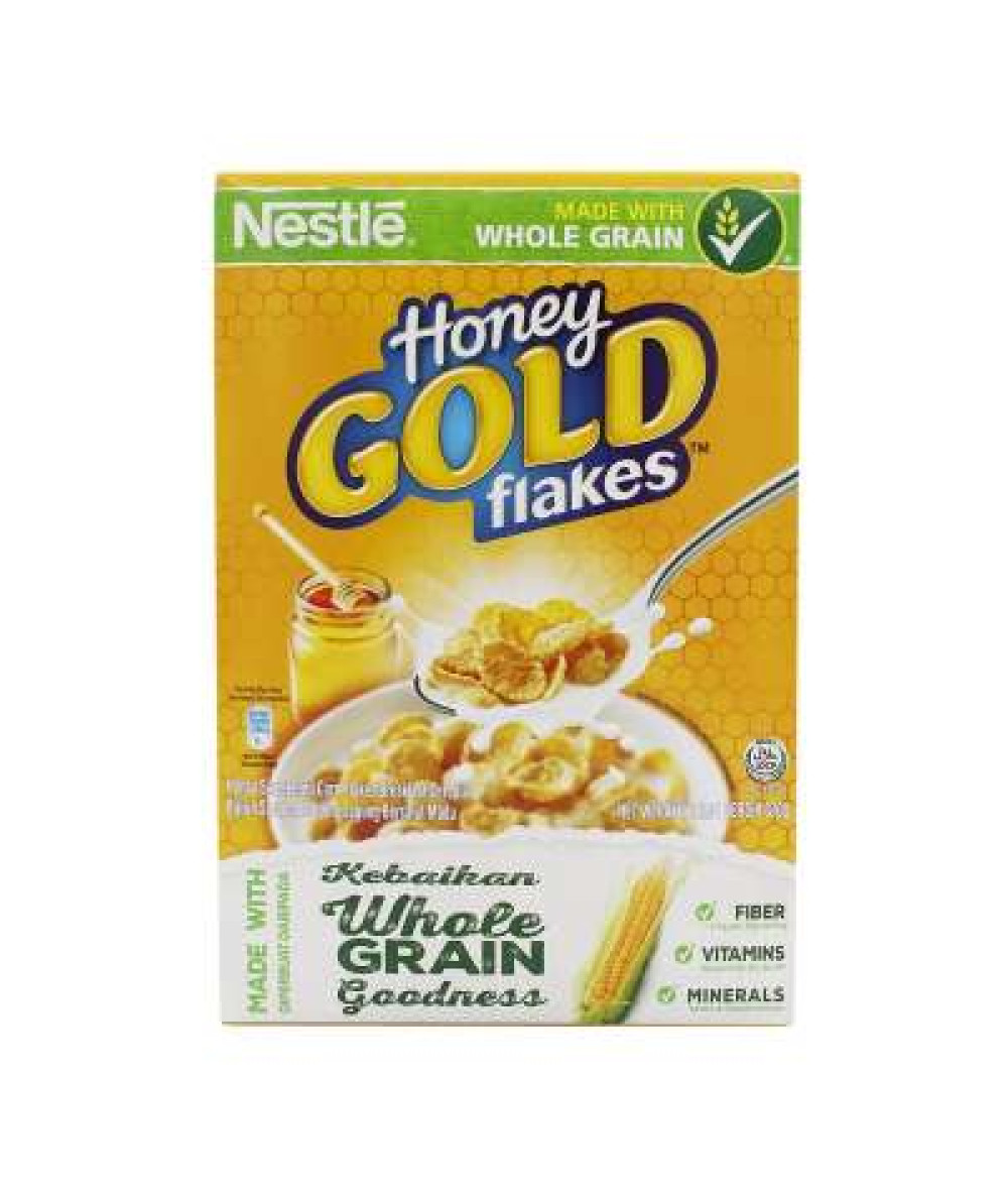 NESTLE HONEY GOLD FLAKES CEREAL 370G (NR) 