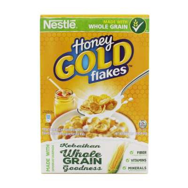 NESTLE HONEY GOLD FLAKES CEREAL 370G (NR) 