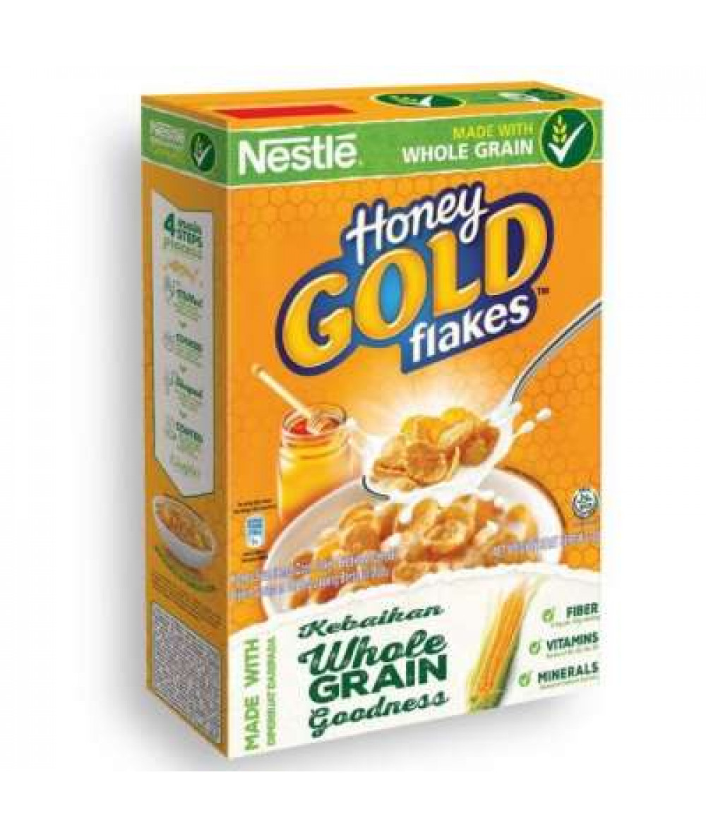 NESTLE HONEY GOLD FLAKES CEREAL 220G (NR) 