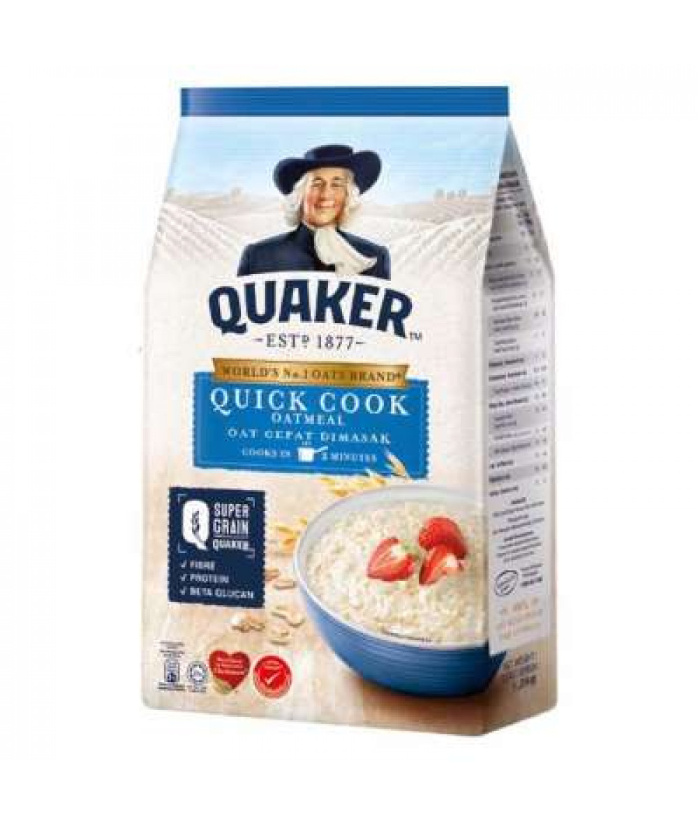 QUAKER QUICK COOK 1.2KG