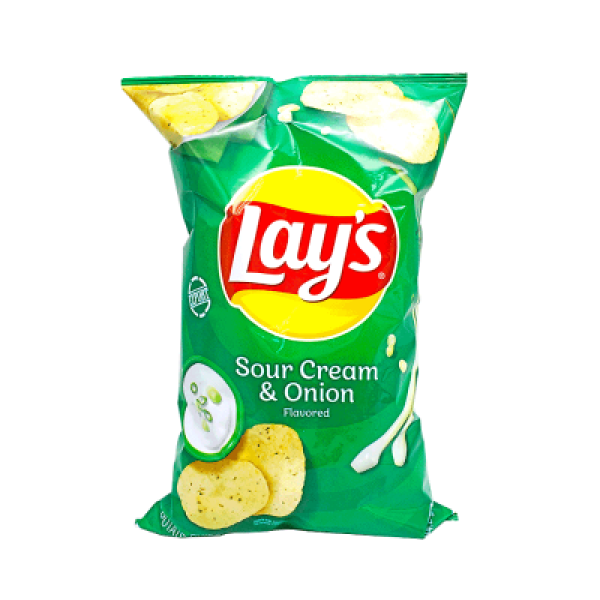 LAY'S SOUR CREAM&ONION 180G 