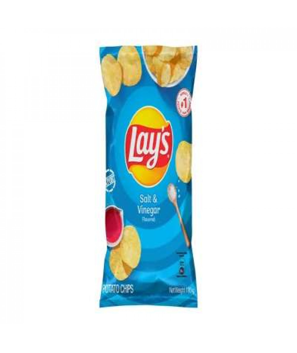 LAY'S SALT&VINEGAR 180G 